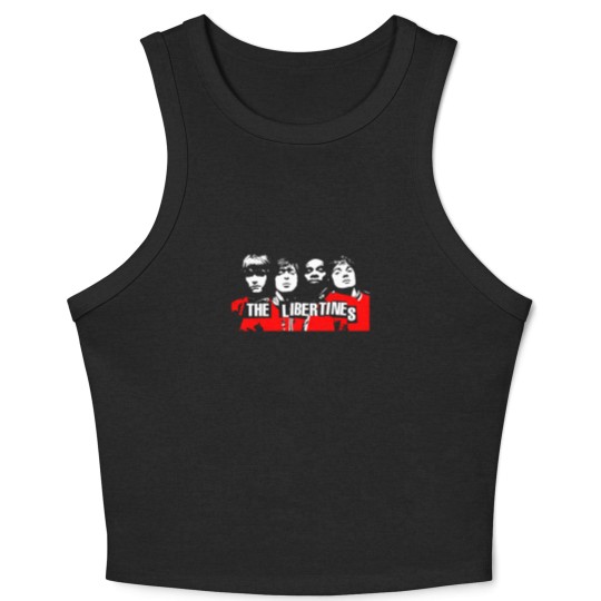 Discover The Libertines MusicThe Libertines Music Crop Tank Top