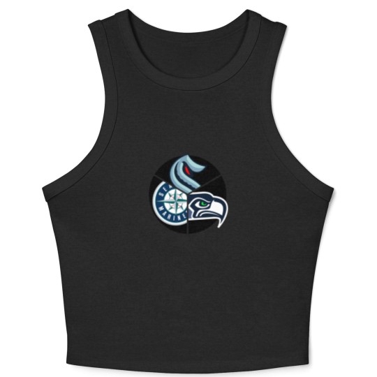 Discover Seattle Sports | Active Crop Tank Top
