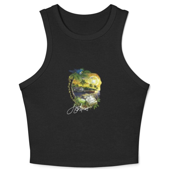 Discover Jimmy Buffett 1983 One Particular Harbor Signature Crop Tank Top