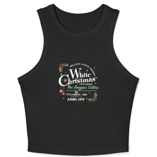 Discover White Christmas Movie Crop Tank Top, Christmas White Movie 1954