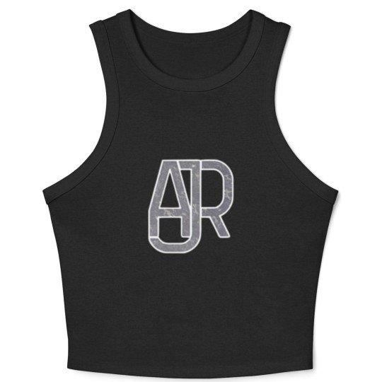 Discover AJR Marble Logo Crop Tank Top