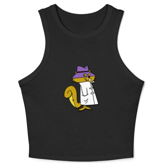 Discover Secret Squirrel Crop Tank Top