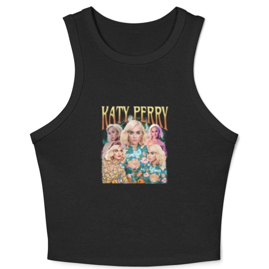 Discover Katy Perry Music Crop Tank Top, Katy Perry Vintage Retro 90s Style, Katy Perry 2023 Gift For Fan