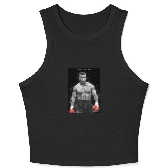Discover Vintage Mike Tyson Graphic Tees, Mike Tyson Bootleg Rap Crop Tank Top