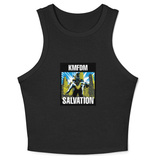 Discover salvation  KMFDM Crop Tank Top