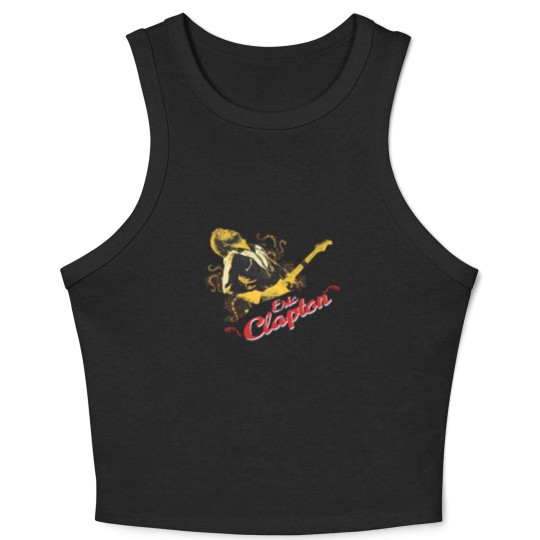 Discover Vintage Y2K Eric Clapton Guitar Band Crop Tank Top Crop Tank Top