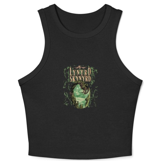 Discover Lynyrd Skynyrd Vintage Crop Tank Top, Lynyrd Skynyrd Tour 2023 Crop Tank Top