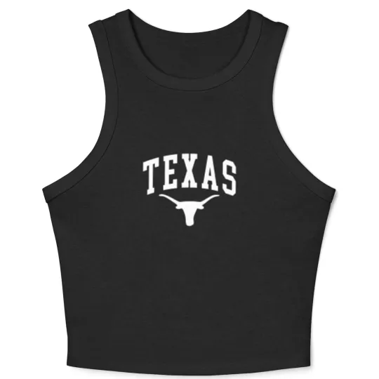 Discover Texas Longhorn Crop Tank Top, Texas Fair Crop Tank Top, Texas Crop Tank Top, Texan Crop Tank Top, Texas State Crop Tank Top
