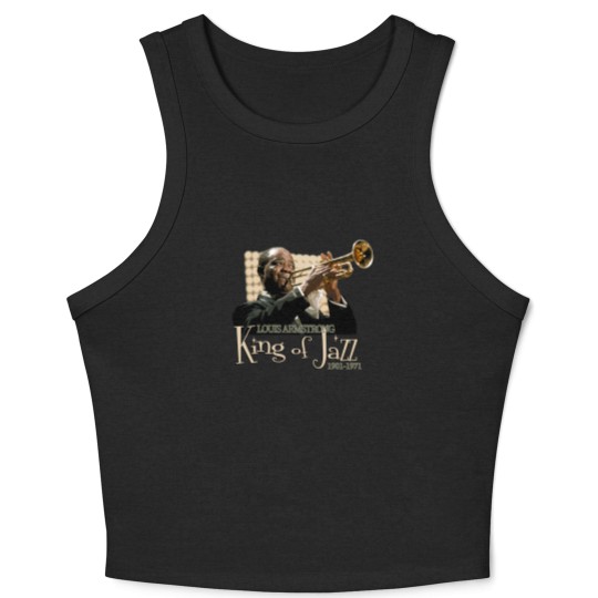 Discover Louis Armstrong, King of Jazz - Louis Armstrong - Crop Tank Top