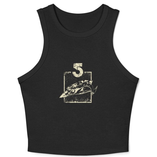 Discover B5 White Star - Babylon 5 - Crop Tank Top