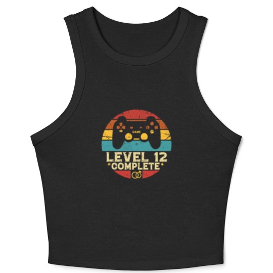 Discover 12Th Wedding Anniversary Level 12 Complete For Wif Crop Tank Top