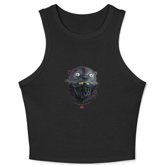 Discover The suicides Squad Big Weasel Logo Crop Tank Top