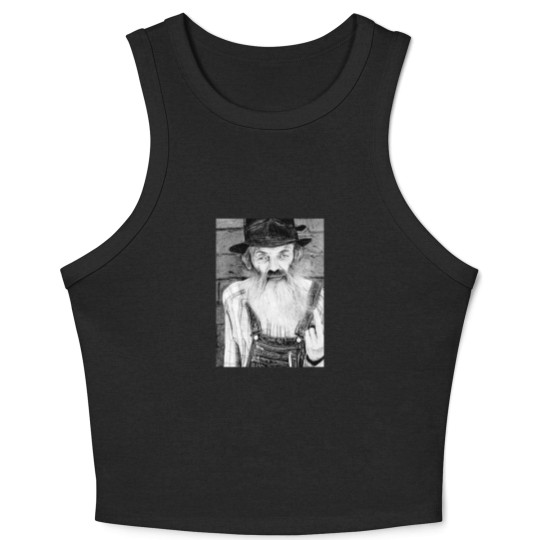 Discover Popcorn Sutton  21 Crop Tank Top