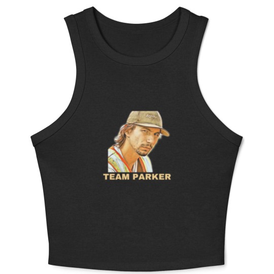 Discover Team Parker Gold Rush Triblend Crop Tank Top