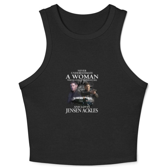 Discover Supernatural Crop Tank Top, Winchester Brothers Crop Tank Top, Supernatural Crop Tank Top