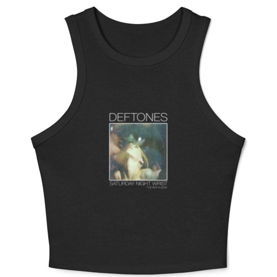 Discover Deftone Saturday Night Wrist The new Album Crop Tank Top, 90s Deftone Crop Tank Top