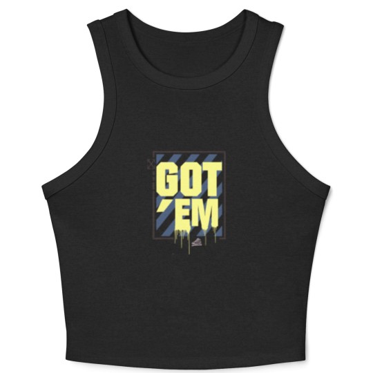 Discover Got Em Sneakers Matching Crop Tank Top Sneakerhead Gift Crop Tank Top
