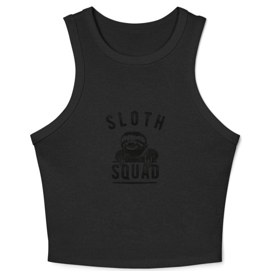 Discover Sloth Squad Crop Tank Top. Sloth Crop Tank Top. Sloth Gifts. Sloth Birthday