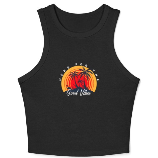 Discover Here For The Good V - Good V - Crop Tank Top