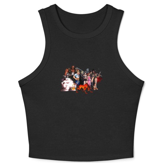 Discover Final Fantasy 7 1997 Crop Tank Top