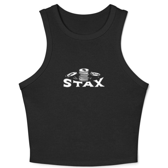 Discover STAX RECORDS Crop Tank Top
