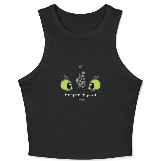 Discover how to train your dragon Crop Tank Top
