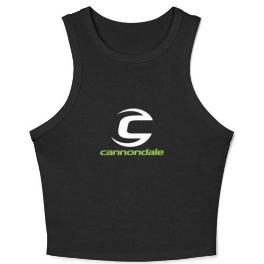 Discover Cannondale logo bike Crop Tank Top