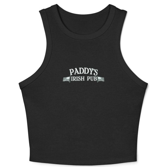 Discover Paddy's Irish Pub Crop Tank Top,It's Always Sunny in Philadelphia Crop Tank Top,St Patrick's Day Crop Tank Top