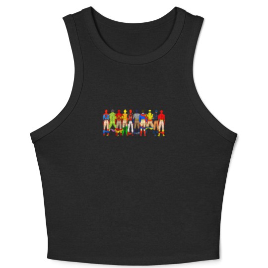 Discover Superhero Butts LV Crop Tank Top