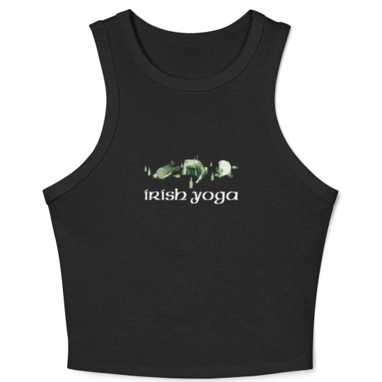 Discover Men's Irish Yoga Crop Tank Top St Patrick's Day