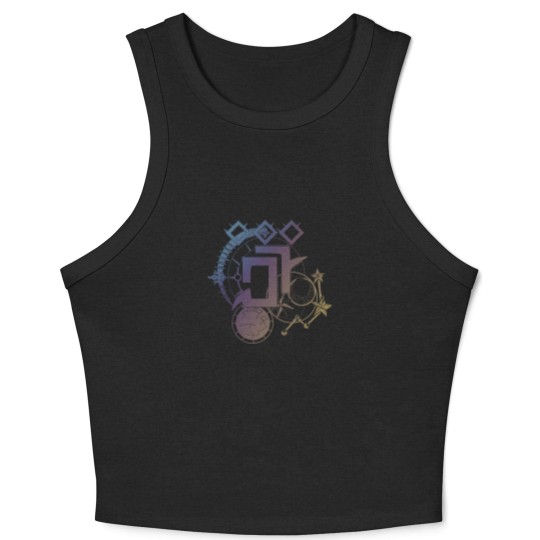 Discover FFXIV Astrologian Job Symbol [FF Style] Crop Tank Top