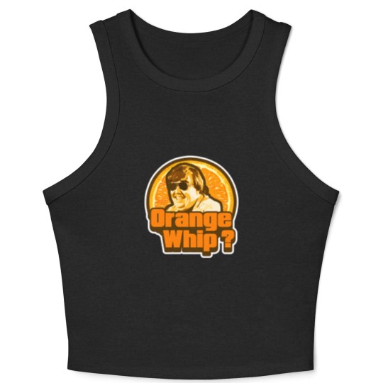 Discover Orange Whip Crop Tank Top