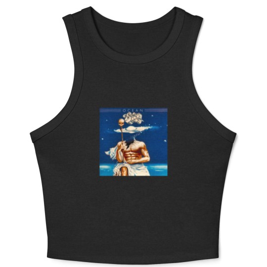 Discover Eloy - Ocean Crop Tank Top