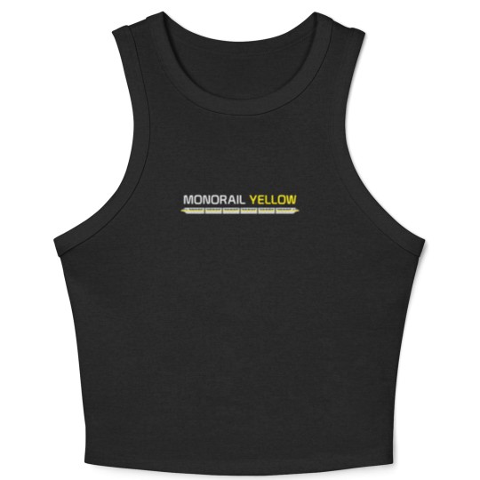 Discover Monorail Yellow - Monorail - Crop Tank Top