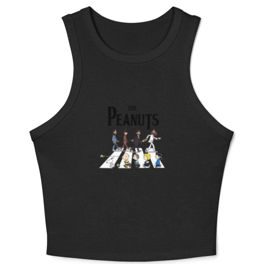Discover The peanut walking Abbey Road Crop Tank Top Crop Tank Top