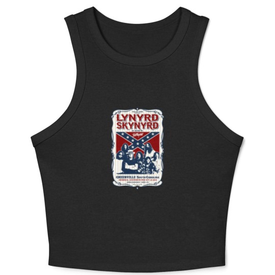 Discover Lynyrd Skynyrd 1977 Tour Crop Tank Top Crop Tank Top