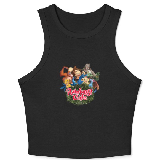 Discover Sweet Food in Rainforest Cafe 2 Restaurant Crop Tank Top