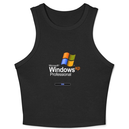 Discover Windows XP Crop Tank Top