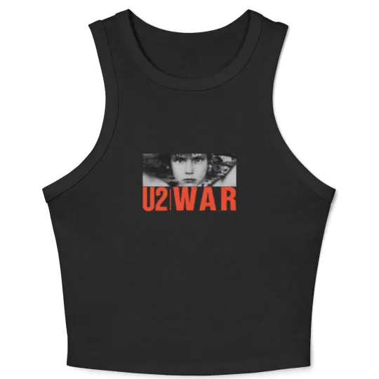 Discover U2 Music Crop Tank Top