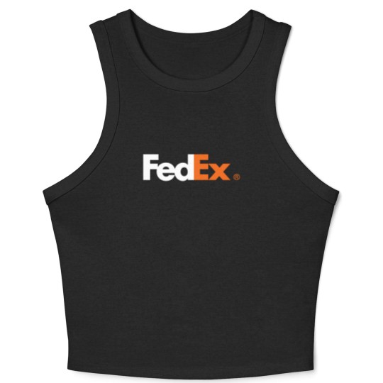 Discover FedEx Ground Delivery Logo Crop Tank Top