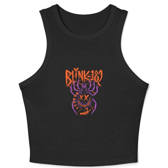 Discover Halloween Blink spider 182 Crop Tank Top