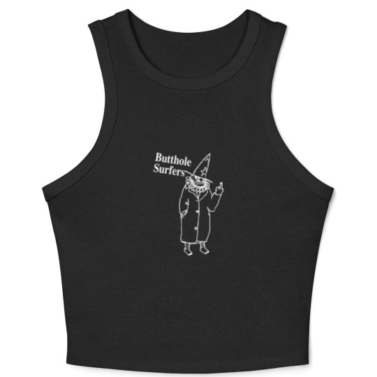 Discover Butthole Surfers Clown Music Rock - Butthole Crop Tank Top