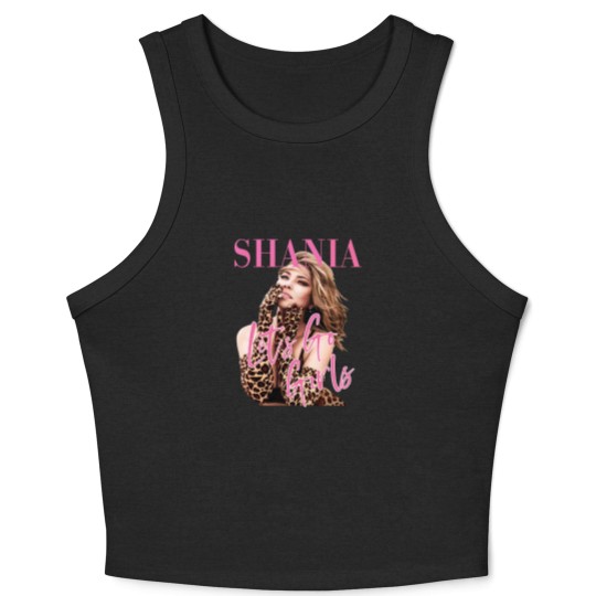 Discover Shania Twain Let's Go Girls Graphic Crop Tank Top