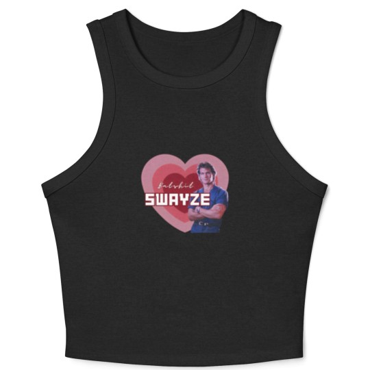 Discover Batshit Swayze Patrick Swayze Superfan Crop Tank Top