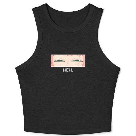 Discover Emotion Heh Cute Anya Funny Crop Tank Top