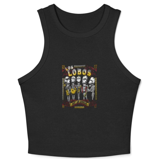 Discover LOS LOBOS Crop Tank Top