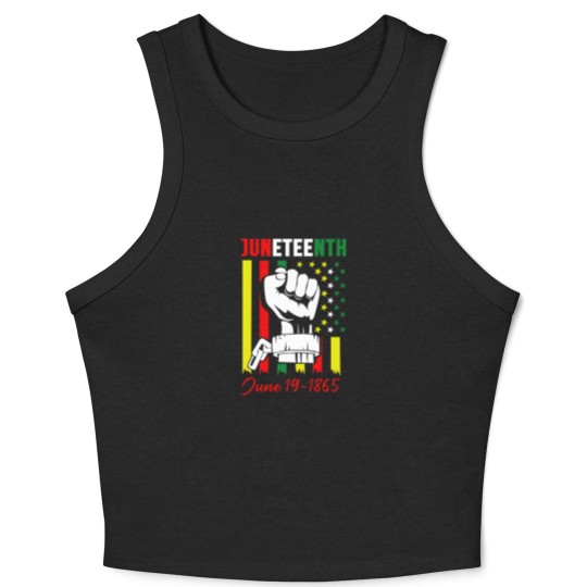 Discover juneteenth - Juneteenth - Crop Tank Top
