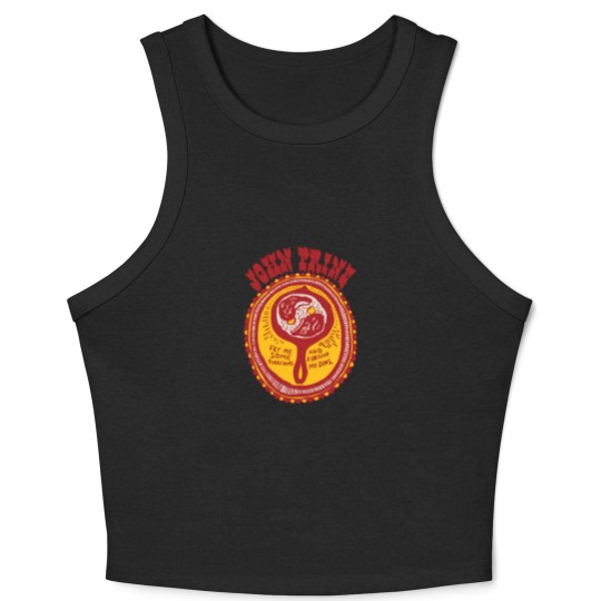 Discover John and Prine John and Prine John and Prine Crop Tank Top