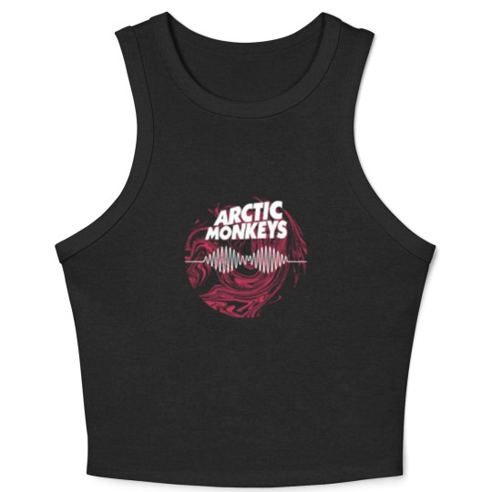 Discover Arctic Monkeys The Car' Album Crop Tank Top