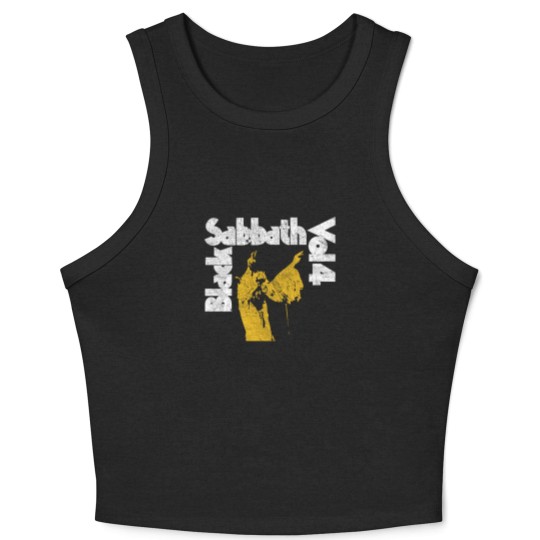 Discover Black Sabbath Vol 4 Crop Tank Top